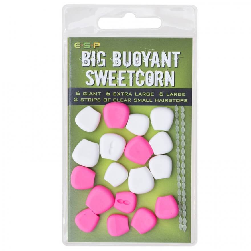 Maíz ESP flotante Big Buoyant Rosa - Blanco - Tienda Carpfishing