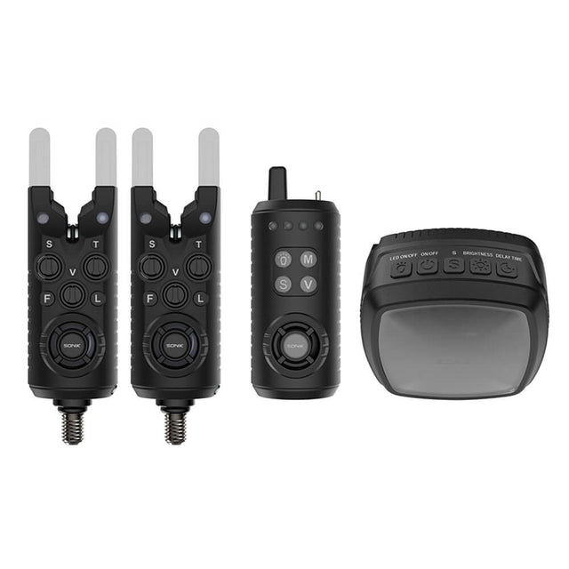 Maletín de alarmas 2+1 Sonik Gizmo2 - Tienda Carpfishing