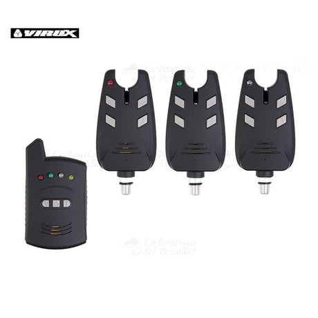 Maletín de Alarmas 3+1 Virux Baffle - Tienda Carpfishing
