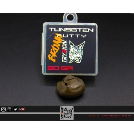 Masilla Tungsteno marrón Trybion 20 gramos - Tienda Carpfishing
