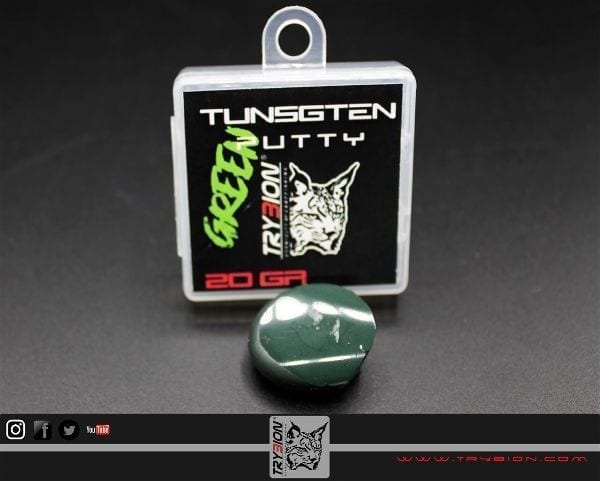 Masilla Tungsteno verde Trybion 20 gramos - Tienda Carpfishing