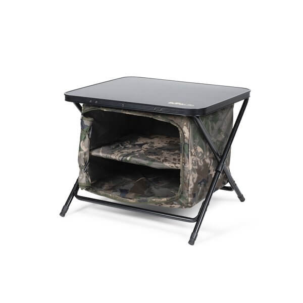 Mesa – Armario Nash Bedside Station Camo S - Tienda Carpfishing