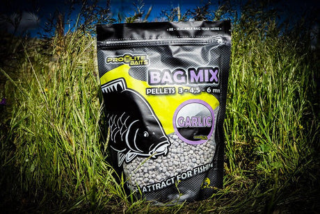 Micro Pellets Pro Elite Baits Garlic 3, 4, 6 mm - Tienda Carpfishing