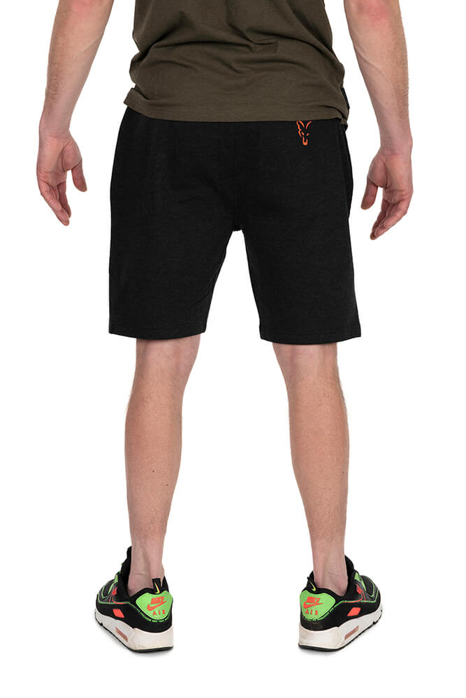 Pantalón Corto Fox Collection LW Negro y Naranja - Tienda Carpfishing