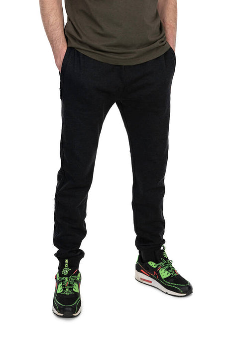 Pantalón Fox Collection LW Negro y Naranja - Tienda Carpfishing