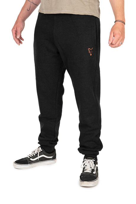 Pantalón Fox Collection Negro y Naranja - Tienda Carpfishing