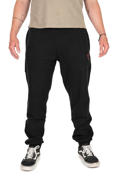 Pantalón Fox Collection Negro y Naranja - Tienda Carpfishing