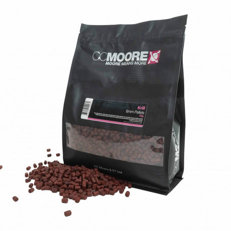 Pellets Ccmoore Krill 6 mm - Tienda Carpfishing
