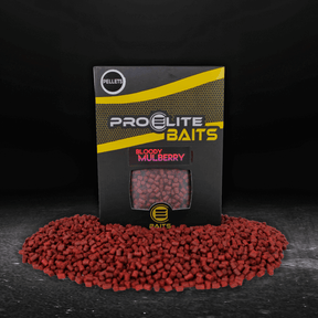 Pellets Pro Elite Baits Gold Bloody Mulberry 6 mm - Tienda Carpfishing