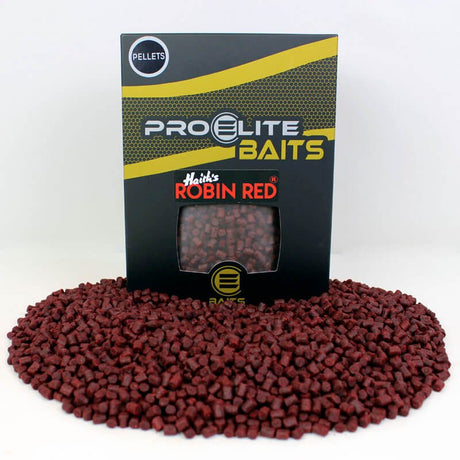 Pellets Pro Elite Baits Gold Robin Red 6 mm - Tienda Carpfishing