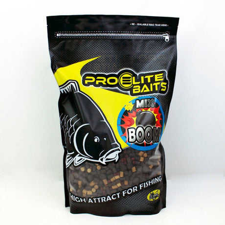 Pellets Pro Elite Baits Mix Boom 6 - 8 - 14 mm 3 kg - Tienda Carpfishing