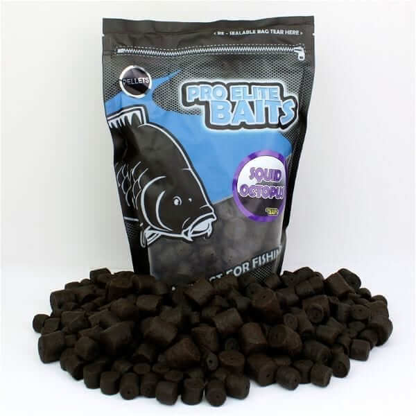 Pellets Pro Elite Baits Squid Octopus 14 - 20 mm - Tienda Carpfishing