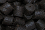 Pellets Taladrados Pro Elite Baits Black Halibut 20 mm - Tienda Carpfishing