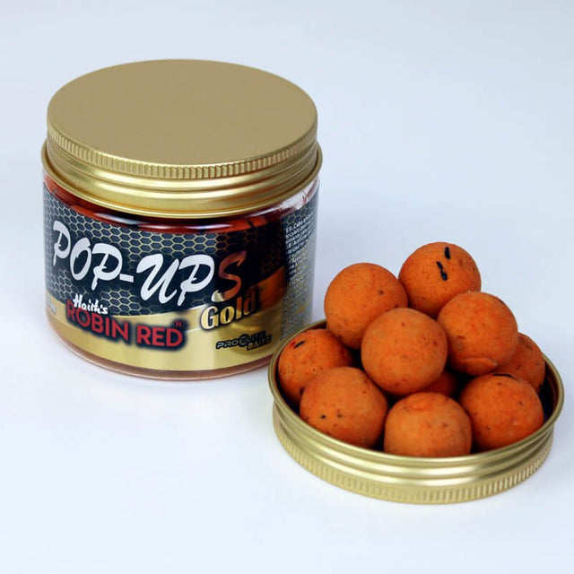 Pop Ups Pro Elite Baits Gold Robin Red 20 mm - Tienda Carpfishing