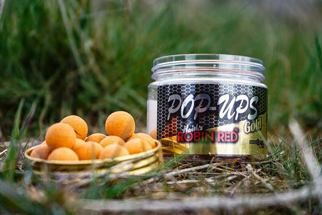 Pop Ups Pro Elite Baits Gold Robin Red 20 mm - Tienda Carpfishing