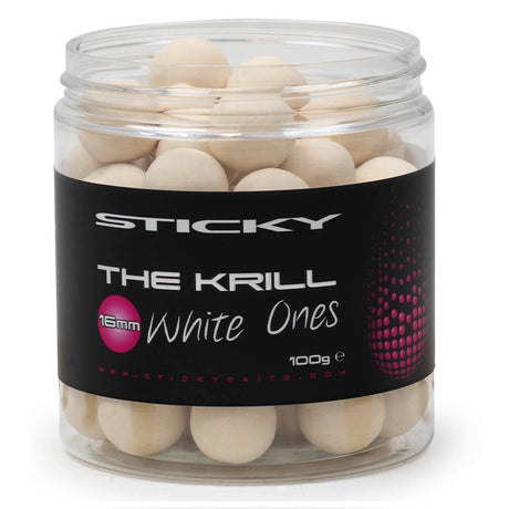 Pop Ups Sticky Krill Blanco 14 mm - Tienda Carpfishing