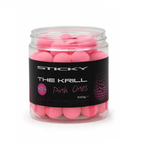 Pop Ups Sticky Krill rosas 16 mm - Tienda Carpfishing