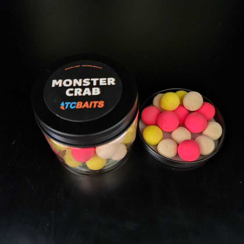 Pop ups TC Baits Monster Crab 14 - 15 mm - Tienda Carpfishing