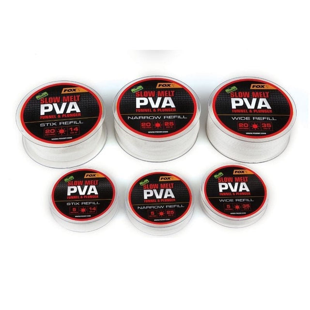 Recambio malla PVA Lenta Fox 25 mm / 5m - Tienda Carpfishing