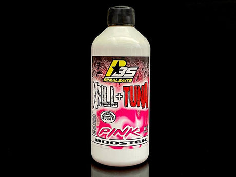 Remojo Booster Pink Peralbaits Krill Tuna 500 ml - Tienda Carpfishing