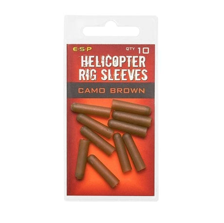Rig Sleeves Helicopter marrón ESP - Tienda Carpfishing