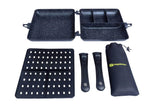 Sartén Ridge Monkey Combi - Steamer Connect Granite XXL - Tienda Carpfishing