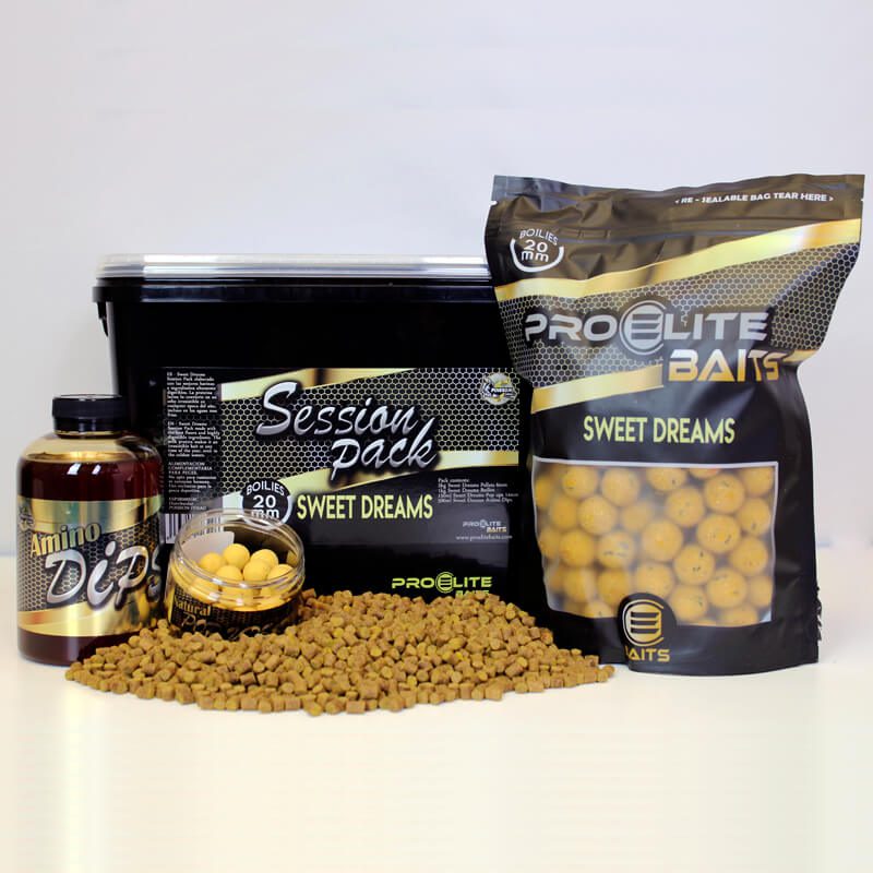 Session Pack Pro Elite Baits Gold Sweet Dreams - Tienda Carpfishing