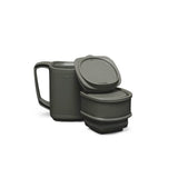 Set de utensilios Ridge Monkey ThermoMug DLX Brew Verde - Tienda Carpfishing