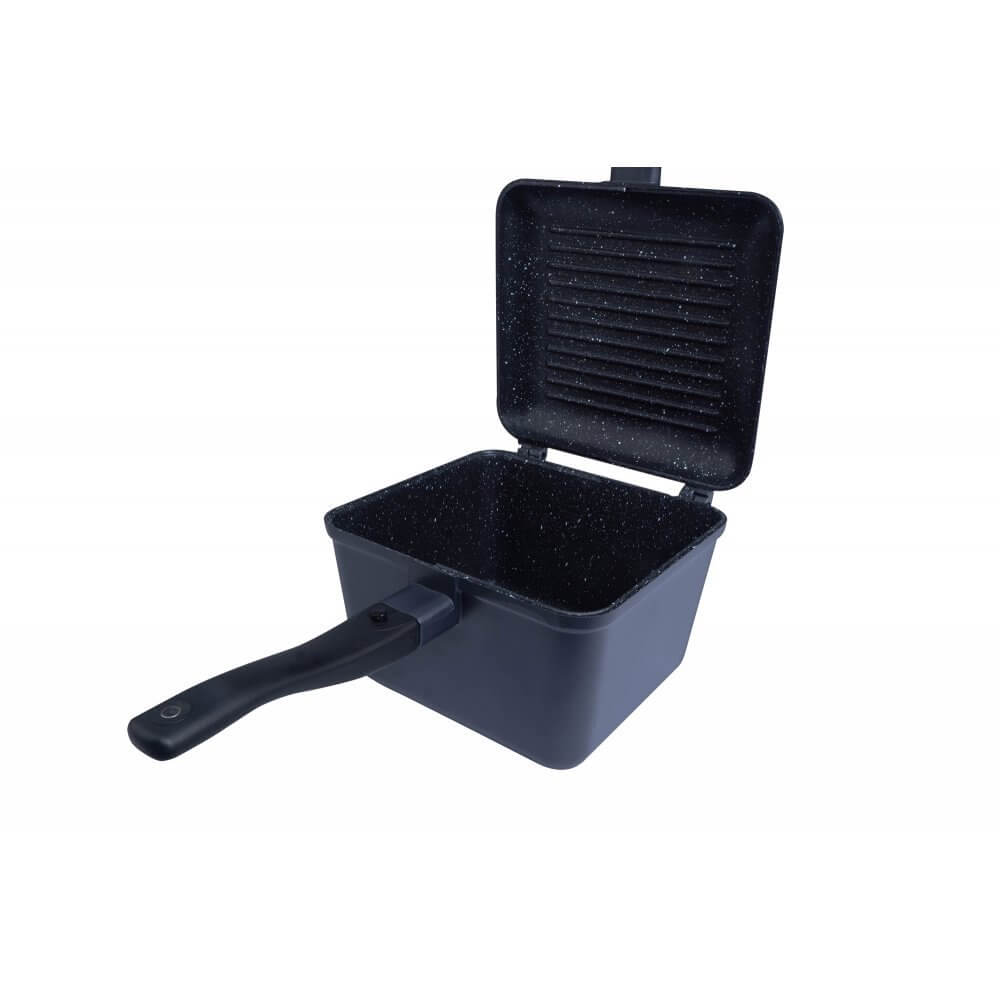 Set Utensilios de cocina Ridge Monkey Connect Deep Granite - Tienda Carpfishing