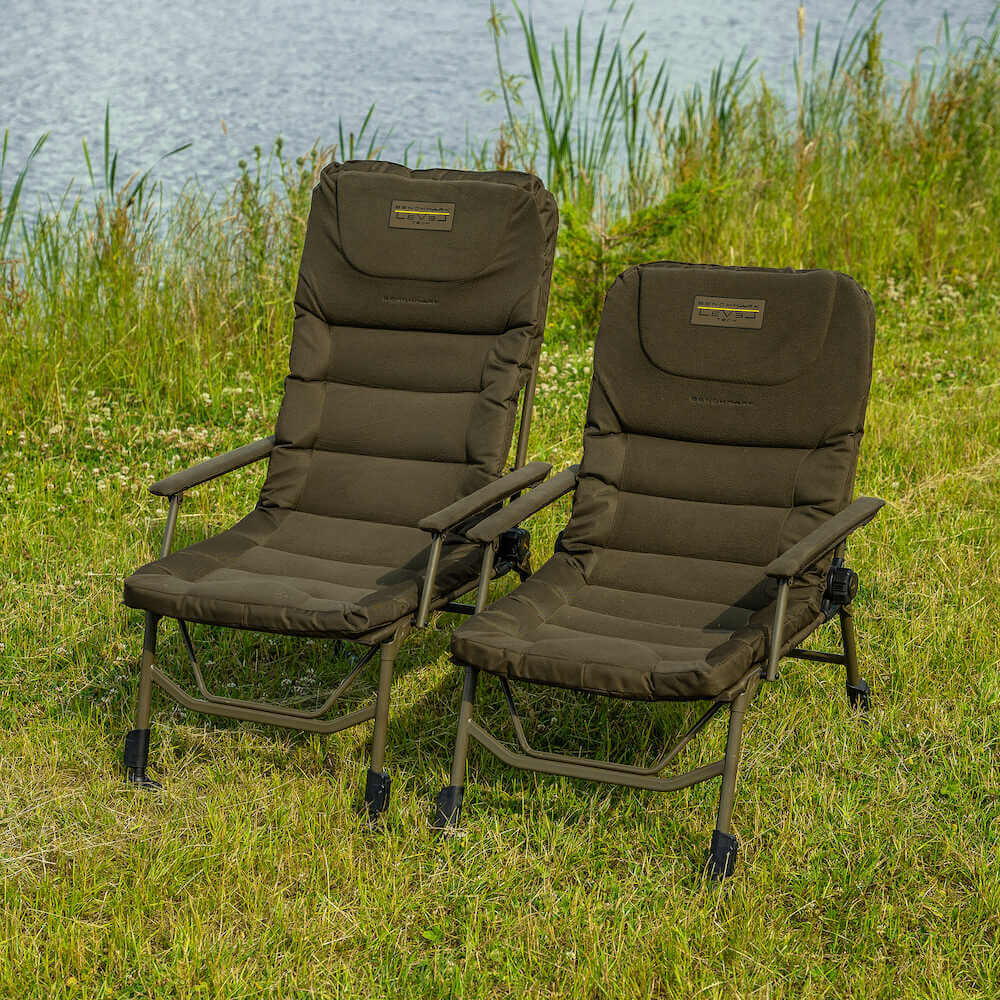 Silla Avid Carp Benchmark Leveltech Reclinable - Tienda Carpfishing