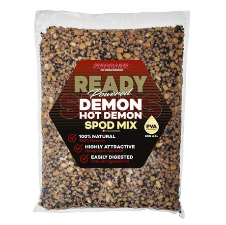 Spod Mix Starbaits Hot Demon 3 Kg - Tienda Carpfishing