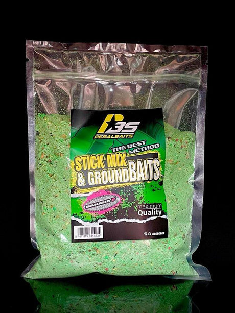 Stick Mix Peralbaits Banana Fresa 800 g - Tienda Carpfishing