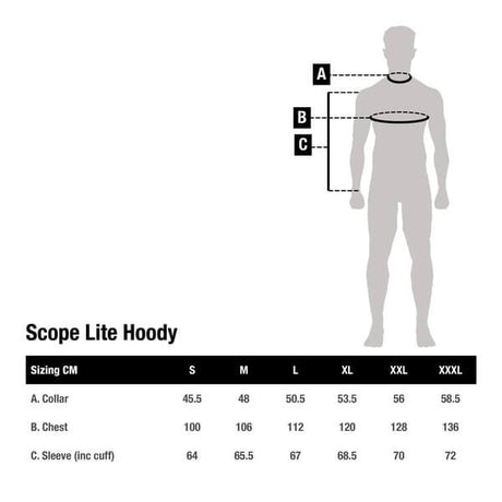 Sudadera Nash Scope Lite con capucha - Tienda Carpfishing