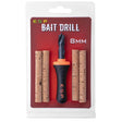 Taladro 8 mm + 4 barras de corcho ESP - Tienda Carpfishing