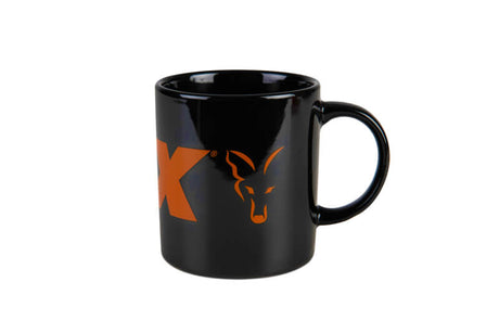 Taza Fox Negra/Naranja - Tienda Carpfishing