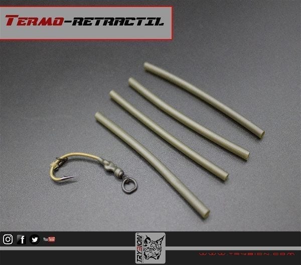 Termoretráctil 1,5 mm Verde Trybion - Tienda Carpfishing