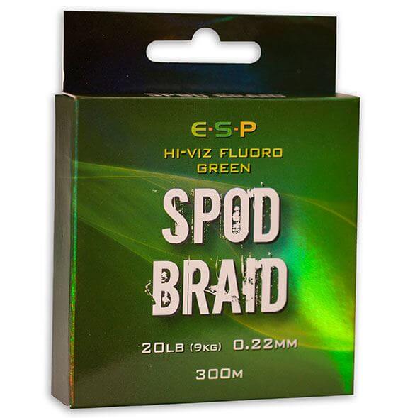 Trenzado ESP Spod 0,22 mm 300 m - Tienda Carpfishing