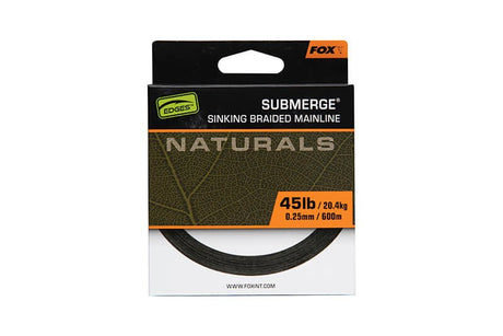 Trenzado Fox Submerge Sinking 600 m - Tienda Carpfishing