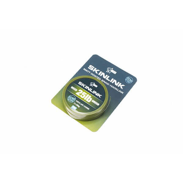 Trenzado Skinlink Semi - Stiff Nash Verde 10 m - Tienda Carpfishing