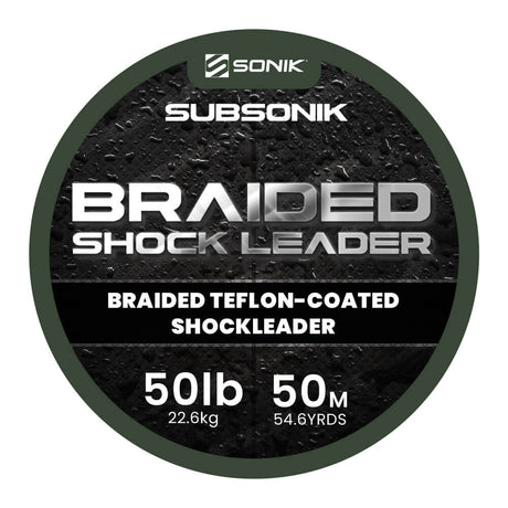 Trenzado Sonik Subsonik Shock 50 m - Tienda Carpfishing